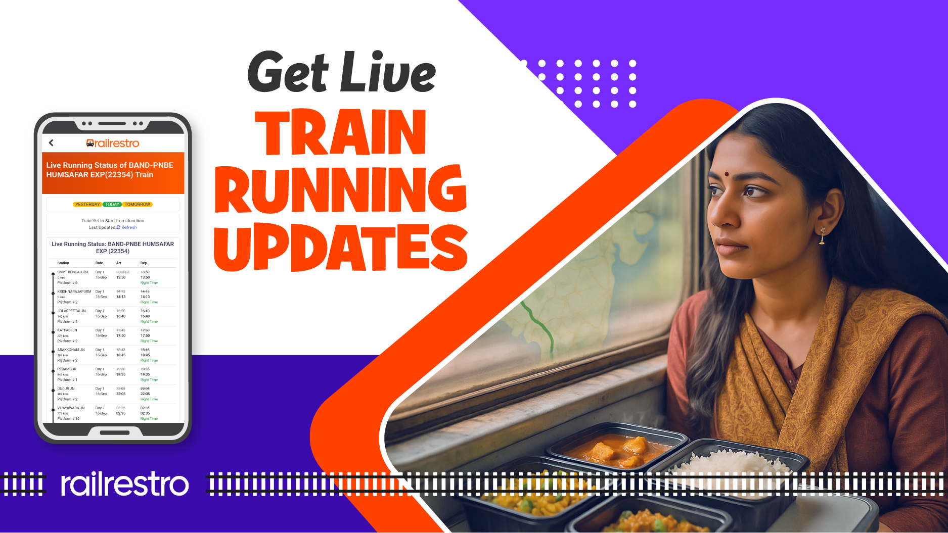 Find Live Location with Live Train Running Status: Check Now – RailRestro: Order food on train