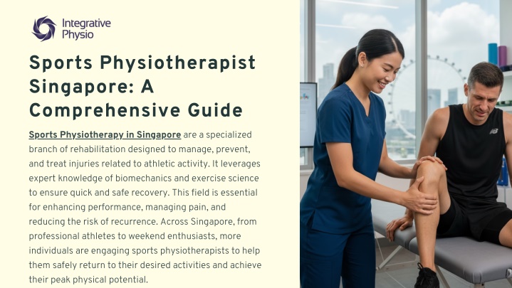 Sports Physiotherapy in Singapore: A Comprehensive Guide