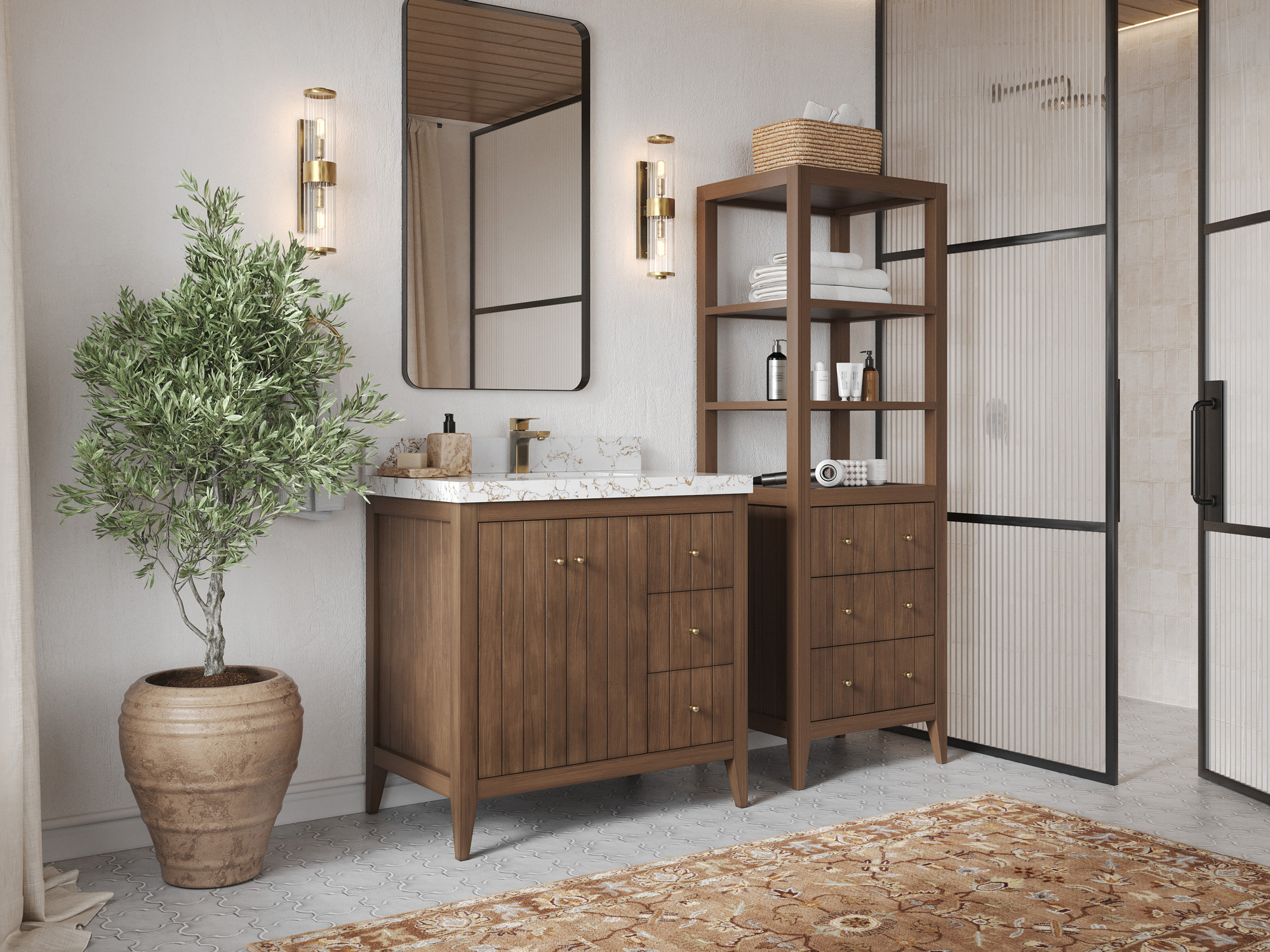 Best Lighting Setup Choices for Luxury bathroom vanities