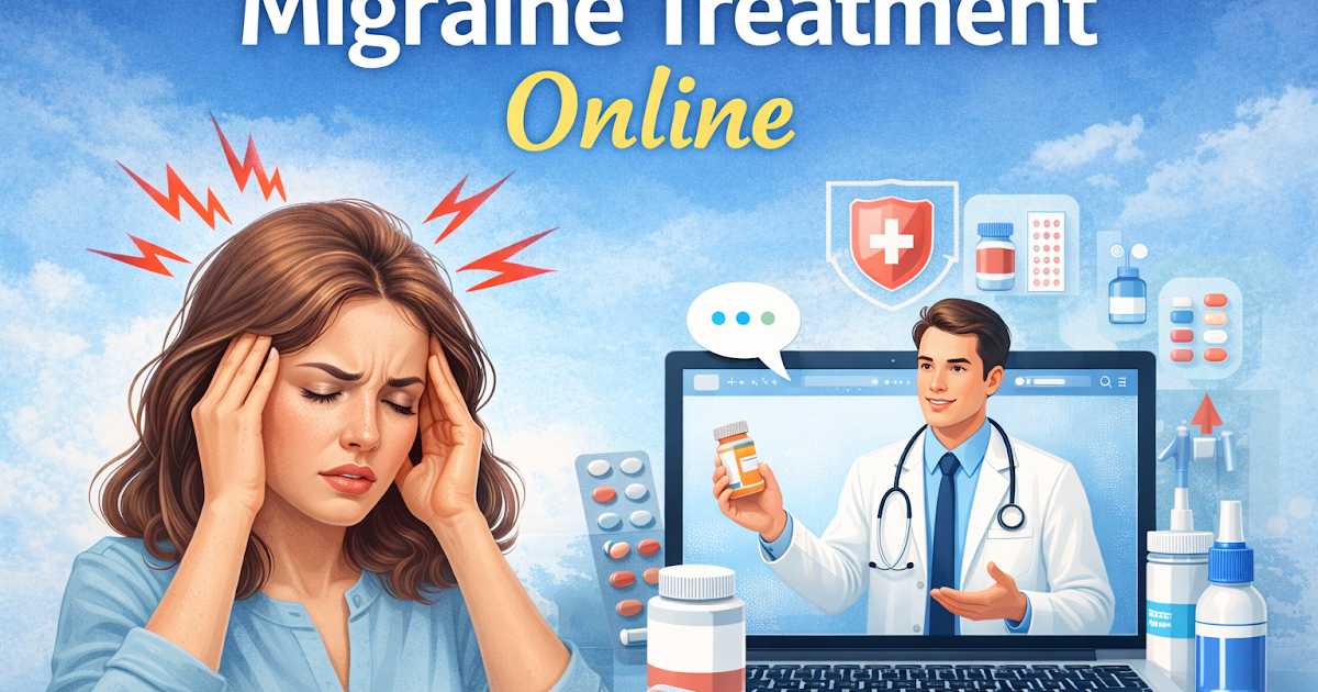 Migraine Treatment Online: Fast Relief Through Telehealth