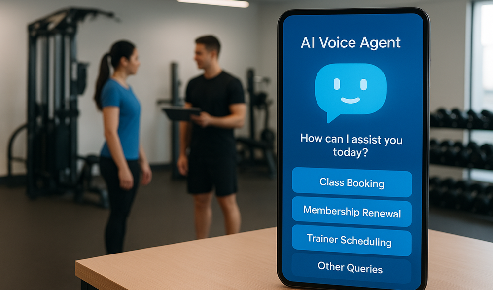 AI Voice Agents for Gyms  Fitness Centers