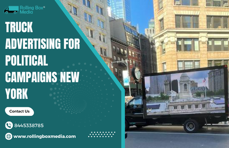 Advertising Truck Political  Election Campaigns in Atlanta