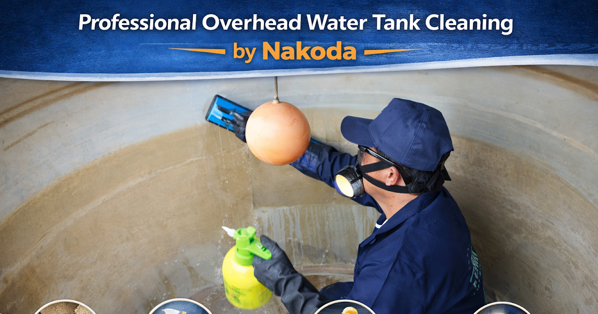 Water Tank Cleaning Services by Nakoda – Ensuring Safe  Healthy Water for Your Home