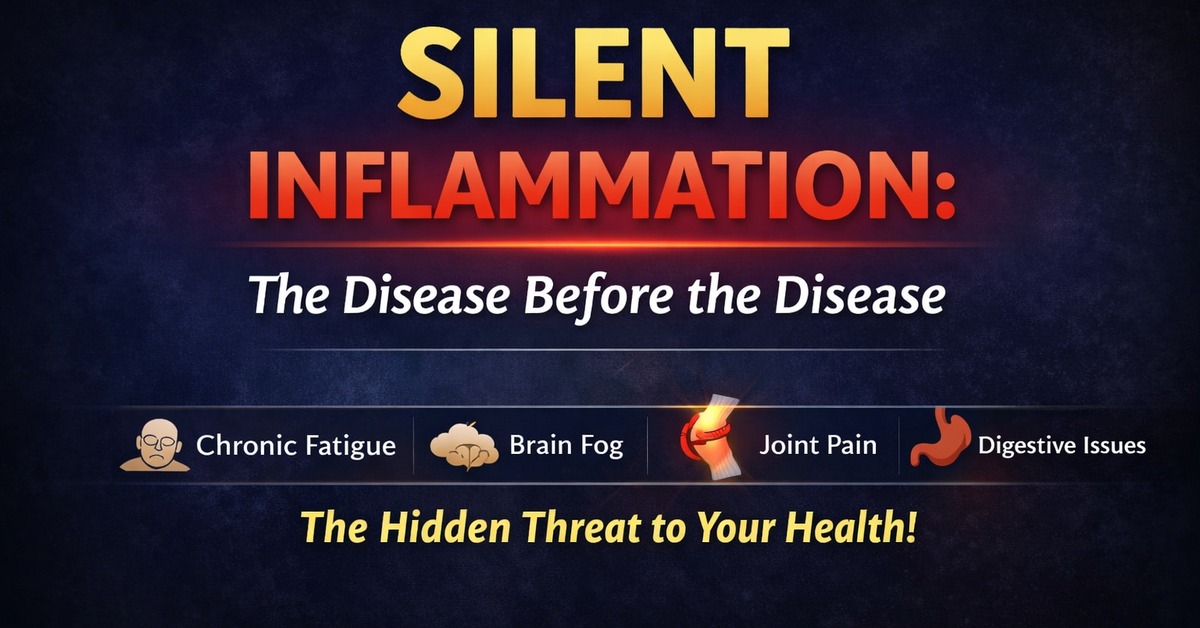 Silent Inflammation: The Disease Before the Disease – Amit Kakkar Healthyway: Expert Health and Wellness Insights