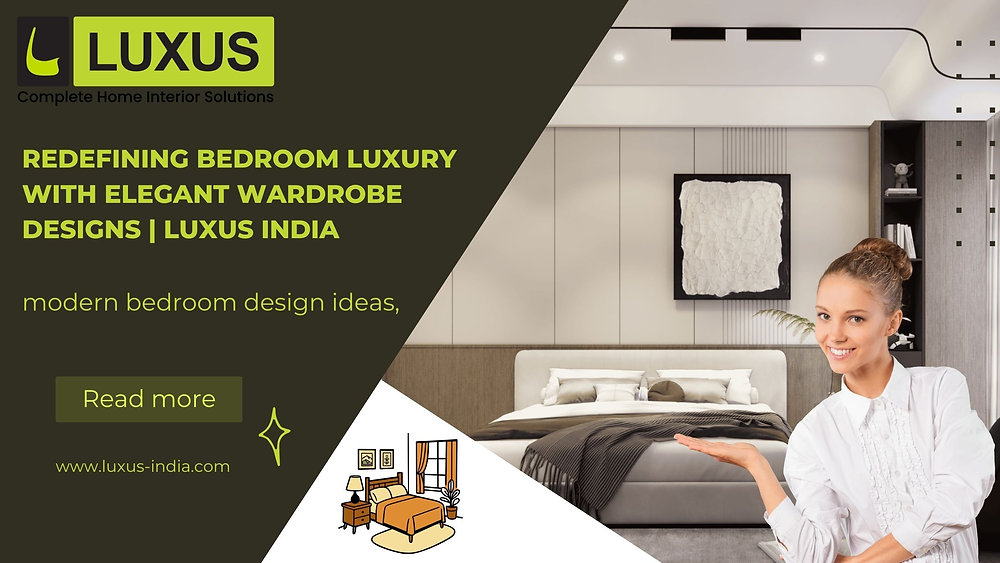 Modern Bedroom Wardrobe Design Ideas for Stylish Homes | Luxus India