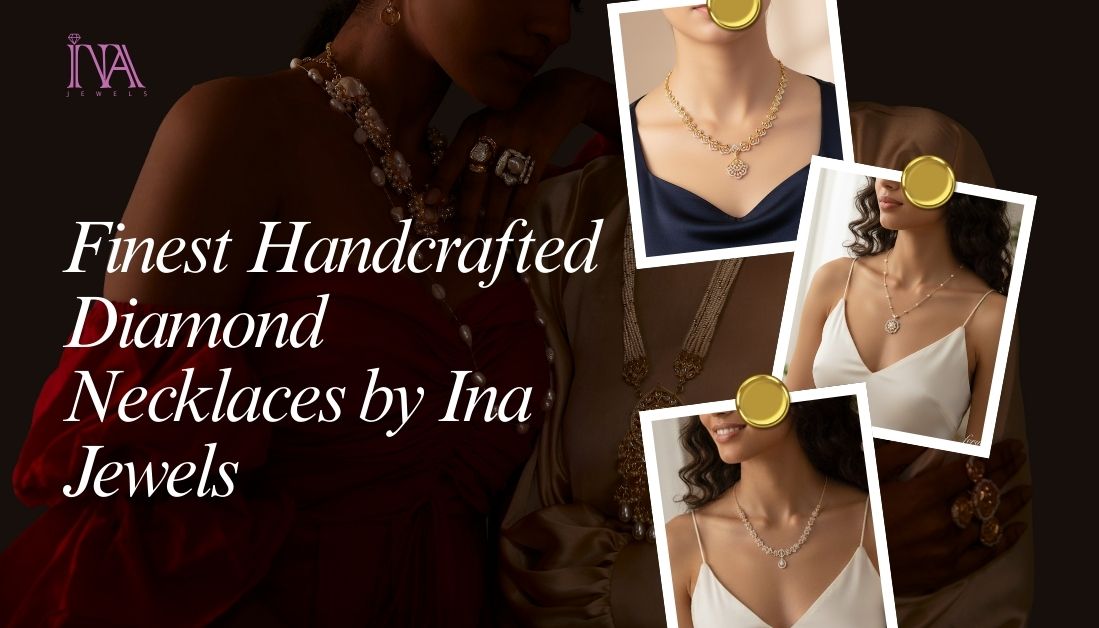 Premium Necklace Collection Online in India  – INA JEWELS