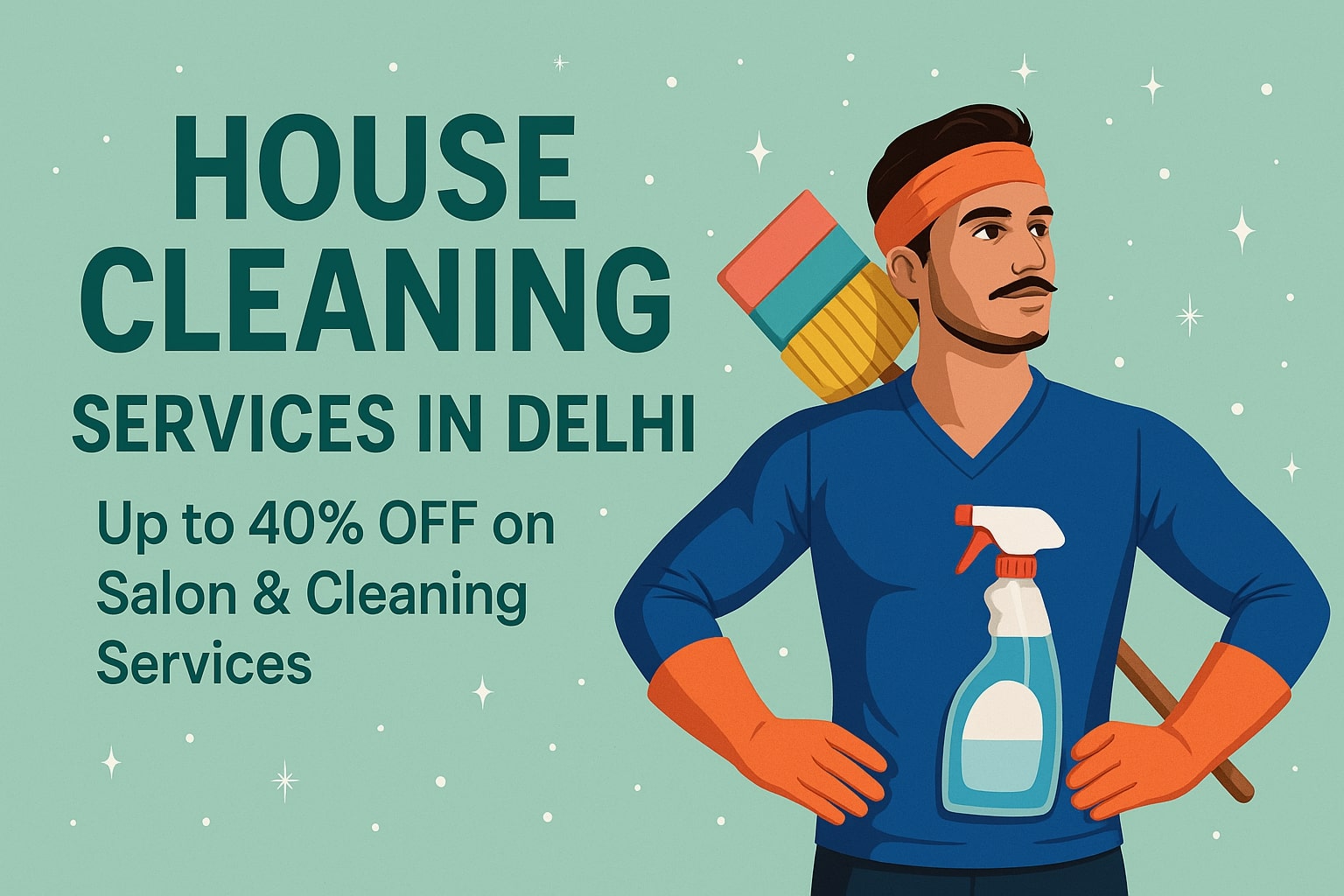 House Cleaning Services in Delhi | Professional Home Cleaners