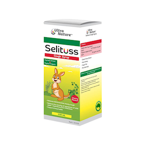 ULTRA NATURE SELITUSS COUGH SYRUP 100ML, CHERRY FLAVOUR EACH