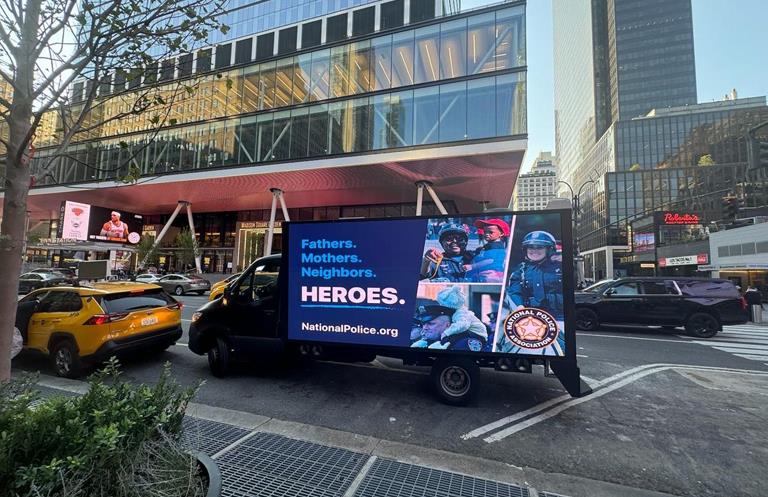 Get Local Election LED Billboard Truck For Atlanta  New York