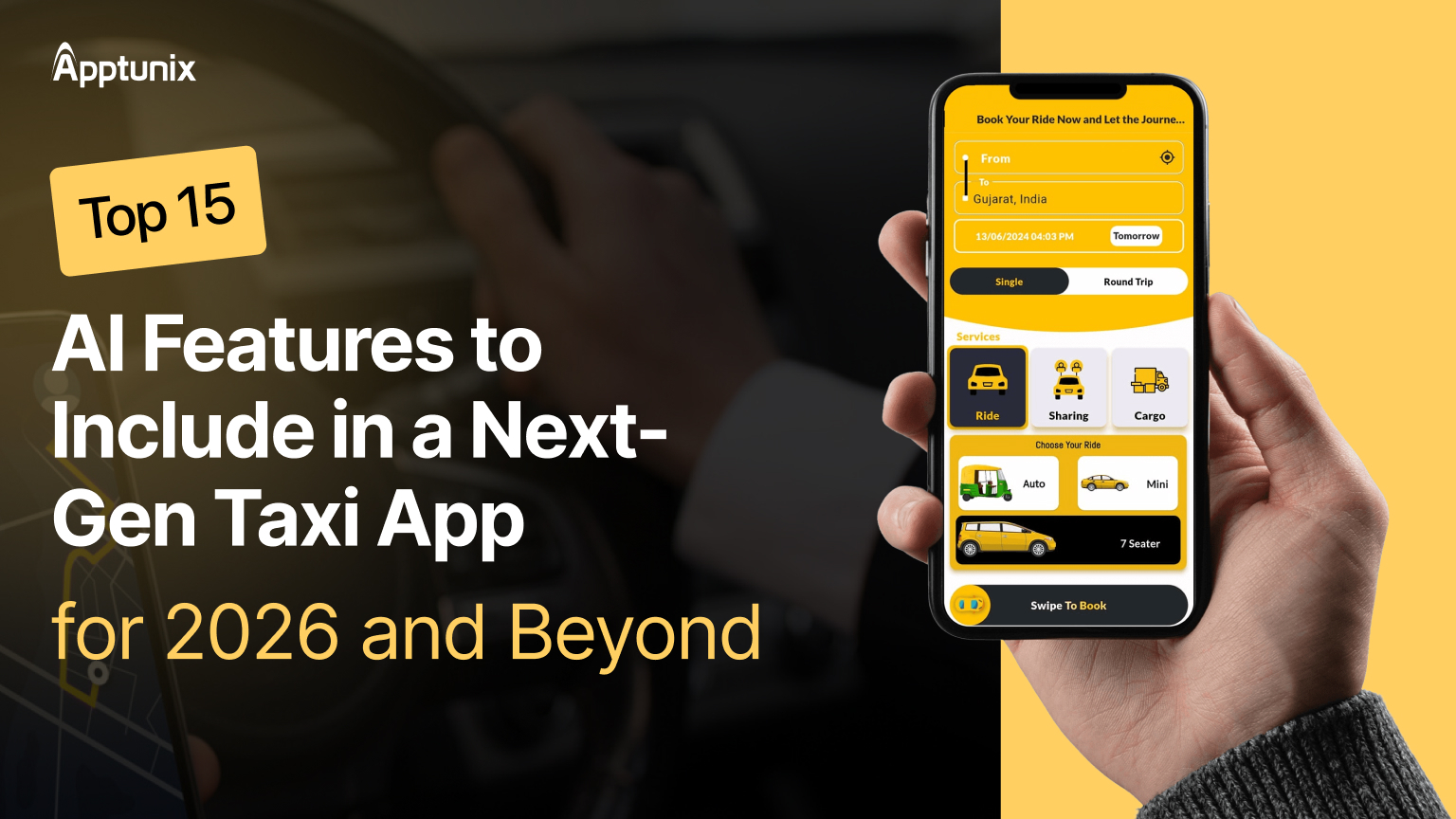 Top 15 AI Features in Taxi Apps and Cost to Build Your Own