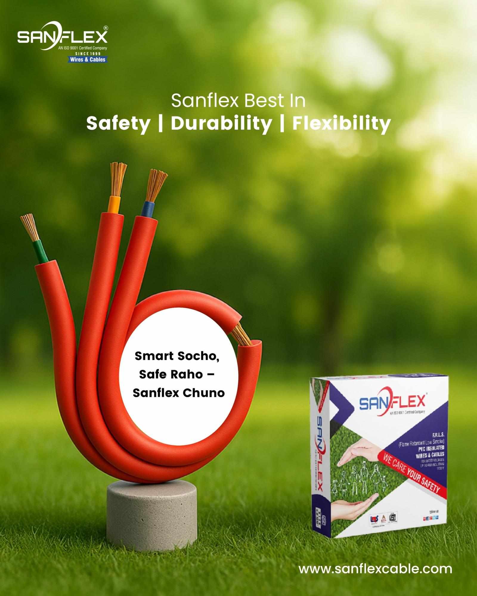 Why SanatanCable Flame Retardant Low Smoke Cables Are the Safest Choice for Modern Industrial Power Systems