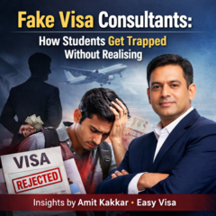 Fake Visa Consultants: How Students Get Trapped Without Realising | Free Podcasts | Podomatic