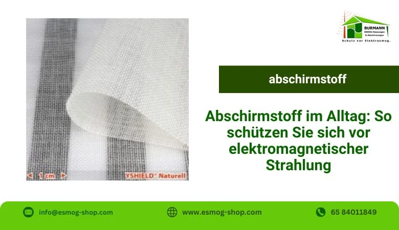 Abschirmstoff im Alltag: So schützen Sie sich vor elektromagnetischer Strahlung ⚡?️ -  WriteUpCafe
