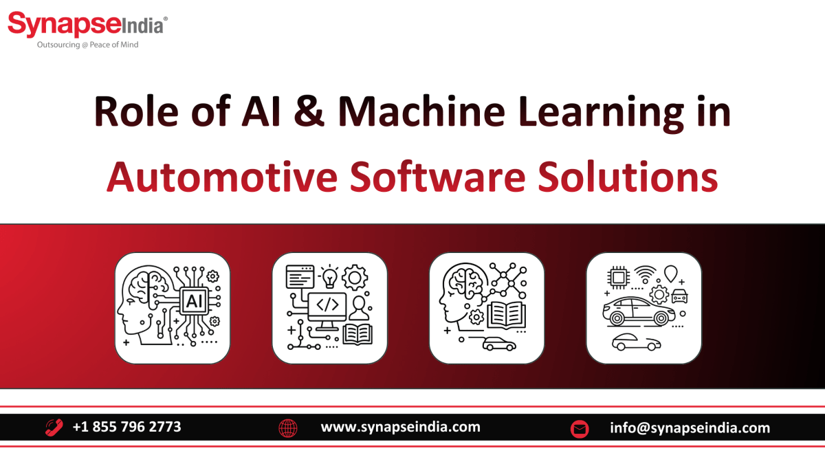 Role of AI and Machine Learning in Automotive Software Solutions – Synapseindia