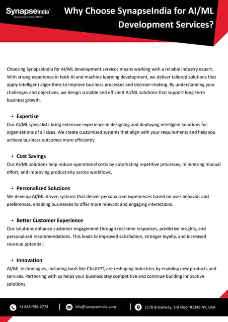 Why Choose SynapseIndia for AI and ML Development Services.pdf