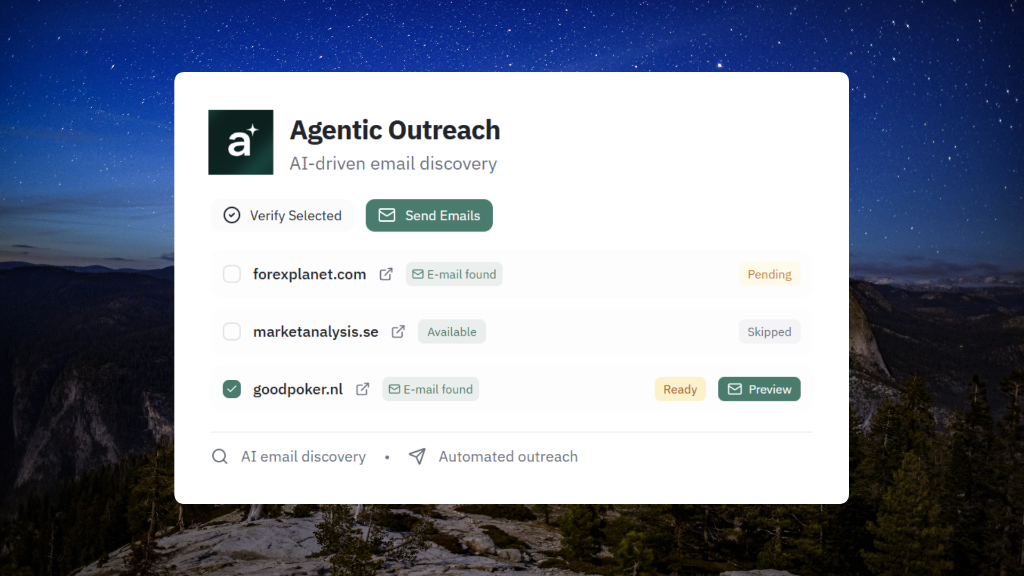 Astrano — Agentic Off-Page SEO Manager