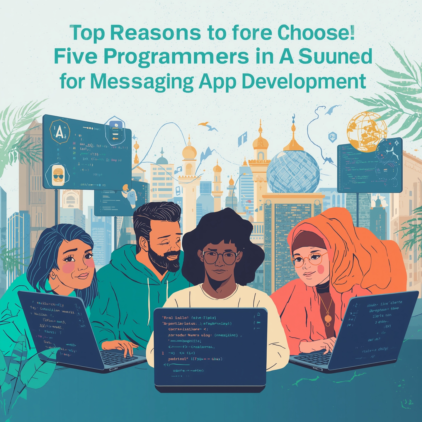 Mobile App Development Company Jordan | Five Programmers