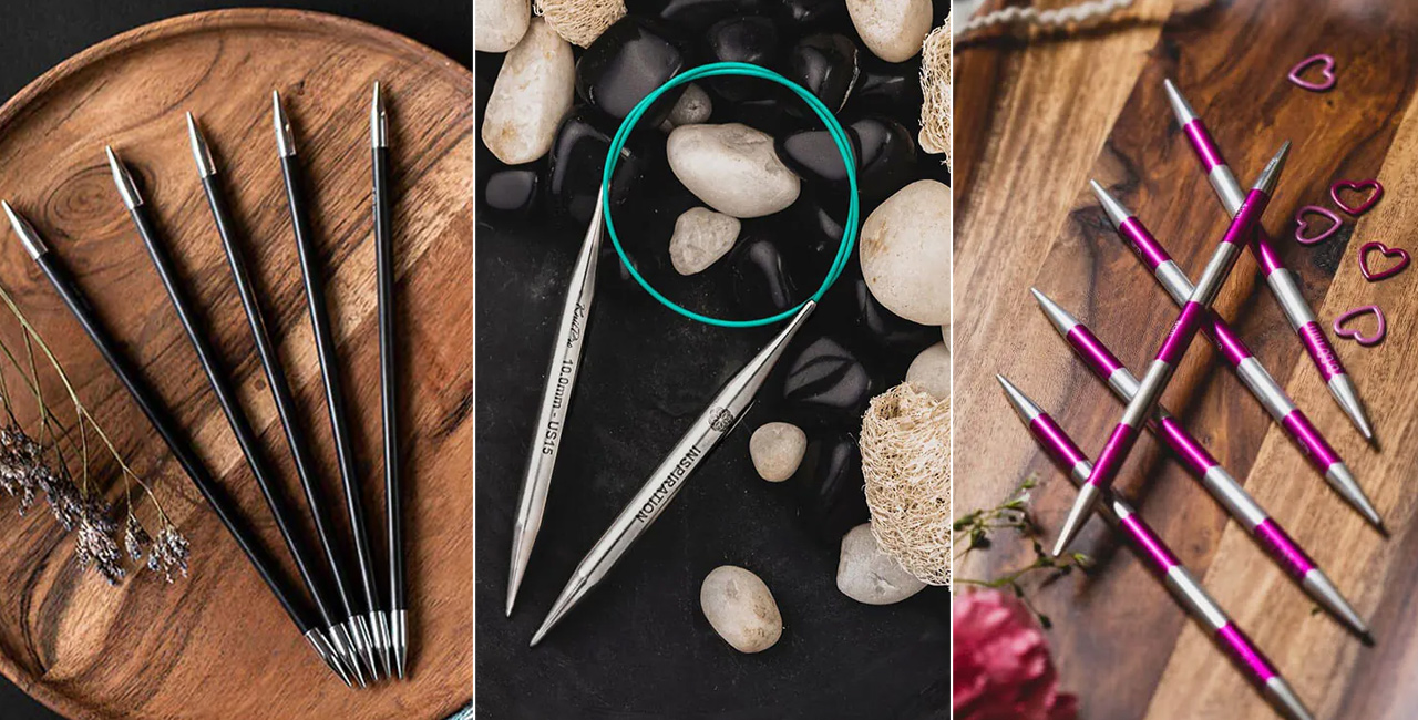 Knitting Needle Material: Carbon Fiber, Steel or Aluminum - KnitPro