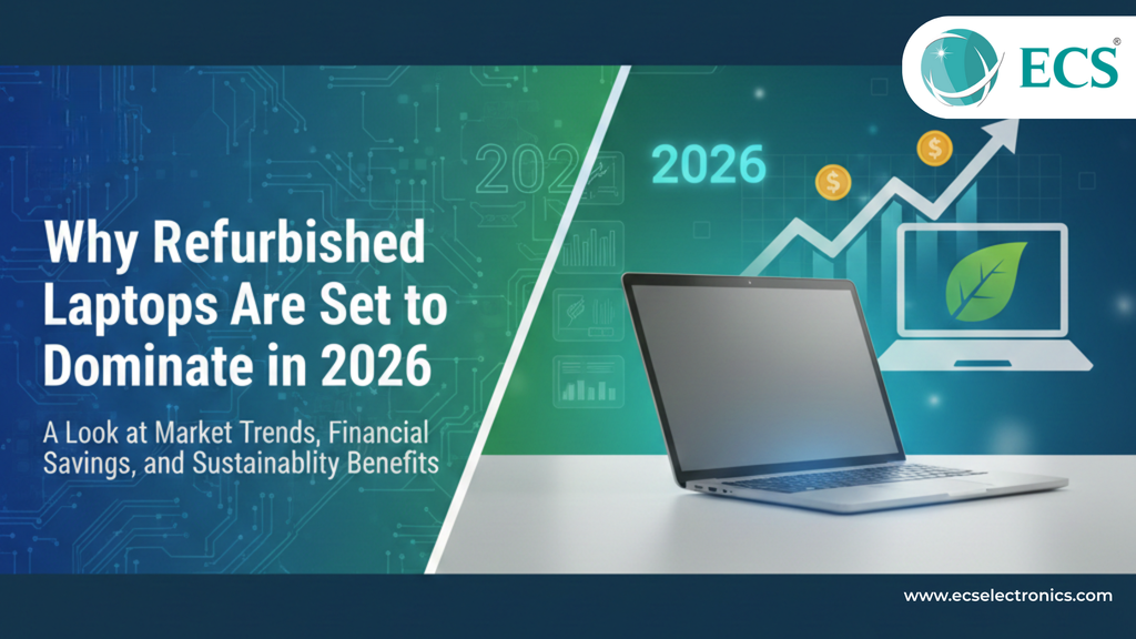 Why Refurbished Laptops Are Set to Dominate in 2026: A Look at Market  – ECS Store
