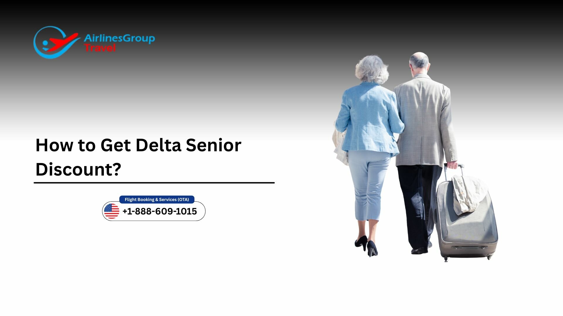 How to get Senior Discount on Delta Airlines?