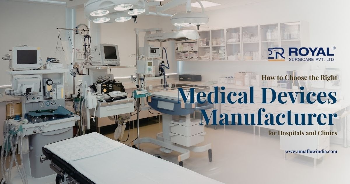 How to Choose the Right Medical Devices Manufacturer for Hospitals and Clinics