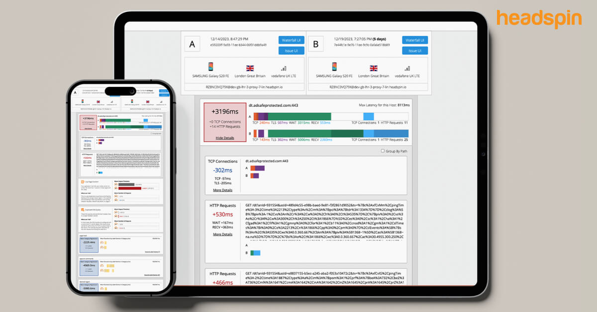 Why Enterprises Choose HeadSpin for Mobile  Web Testing
