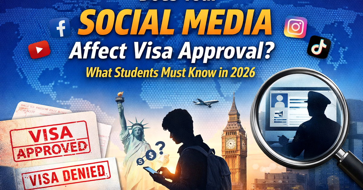 Does Your Social Media Affect Visa Approval? What Students Must Know in 2026 – Amit Kakkar Easy Visa