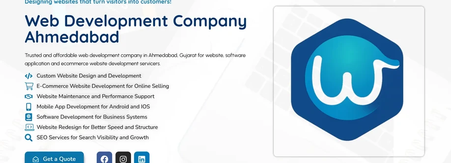 Web Development Company Ahmedabad Cover Image