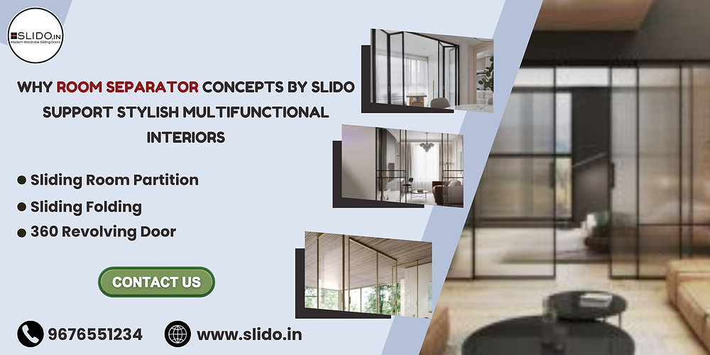 Why Room Separator Concepts By Slido Support Stylish Multifunctional Interiors