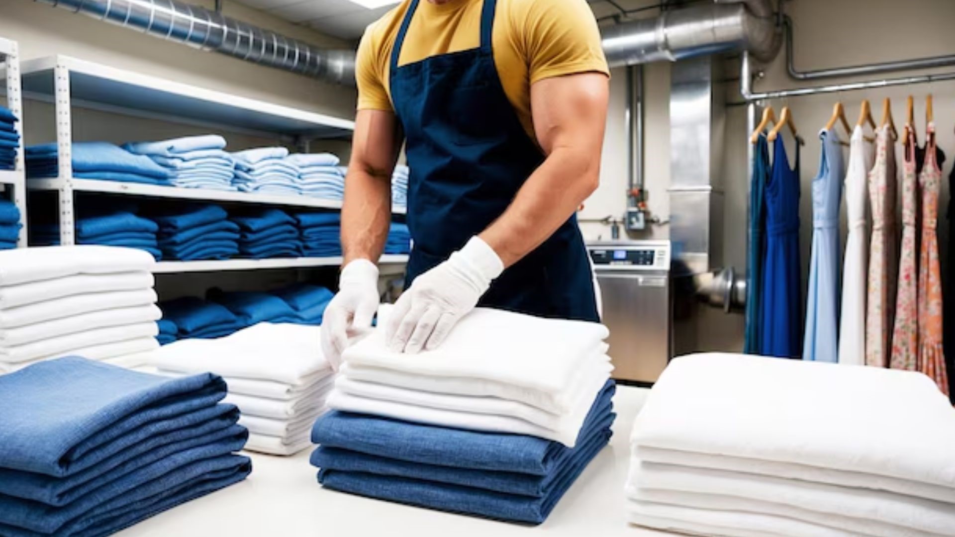 Commercial Laundry Services That Fix Hard Water Damage