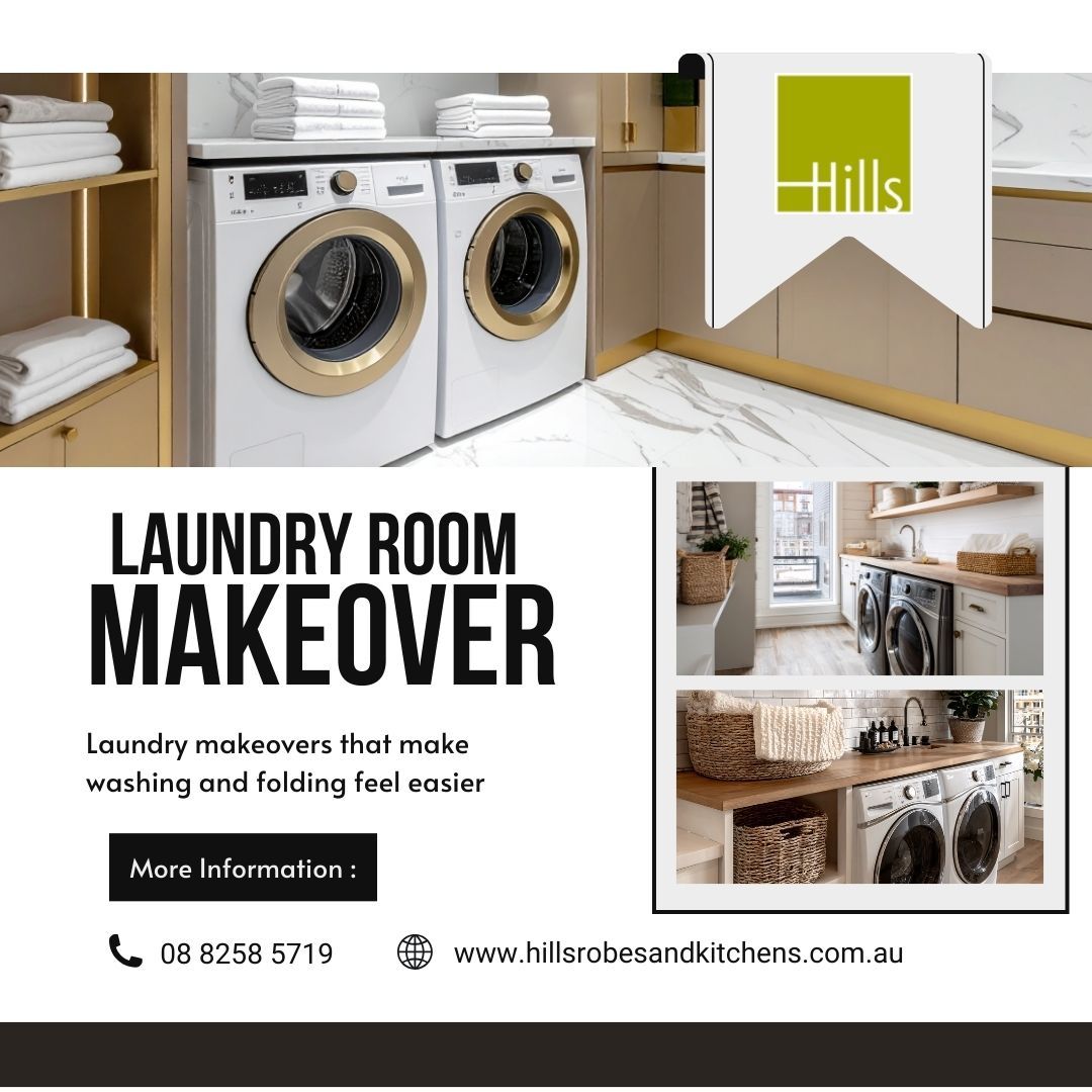 Laundry Room Makeovers That Make Washing Less Stressful