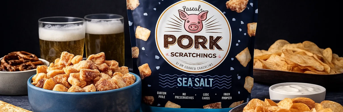Pascals Pork Scratchings Cover Image