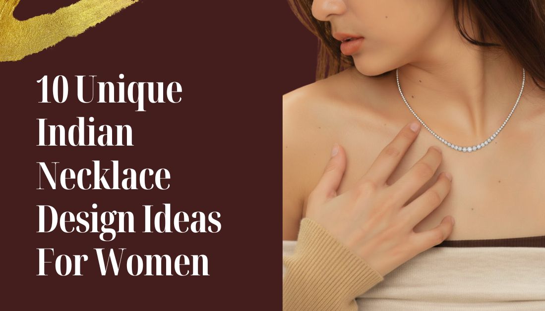 10 Unique Indian Necklace Design Ideas For Women  – INA JEWELS