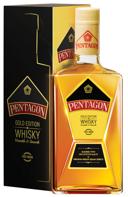 Pentagon Gold Edition Whisky | SOM Group of Companies