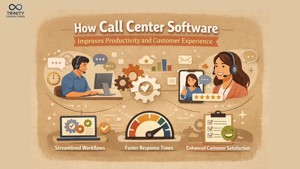 How Call Center Software improves productivity and customer experience