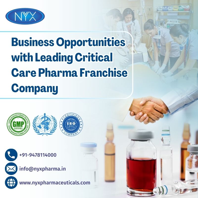 Business Opportunities with Leading Critical Care Pharma Franchise Company