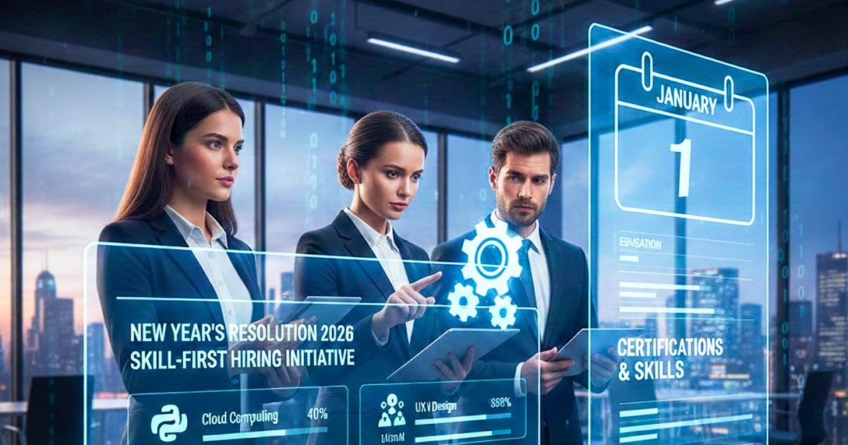 Beyond the degree, skill-first hiring has become the new year\s resolution for HR agencies