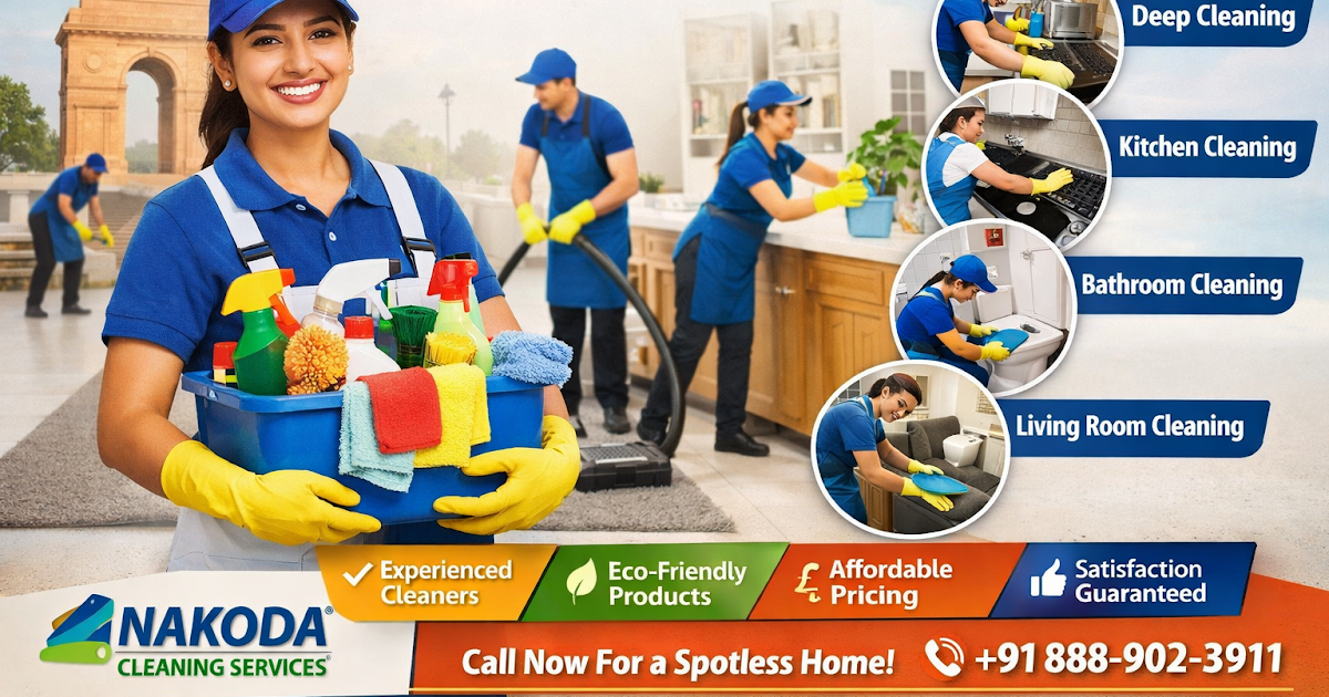 House Cleaning Services in Delhi – Trusted Home Cleaning Services by Nakoda