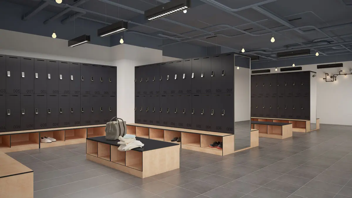 Lockers And Benching - Industrial  Commercial Lockers | Jialifu