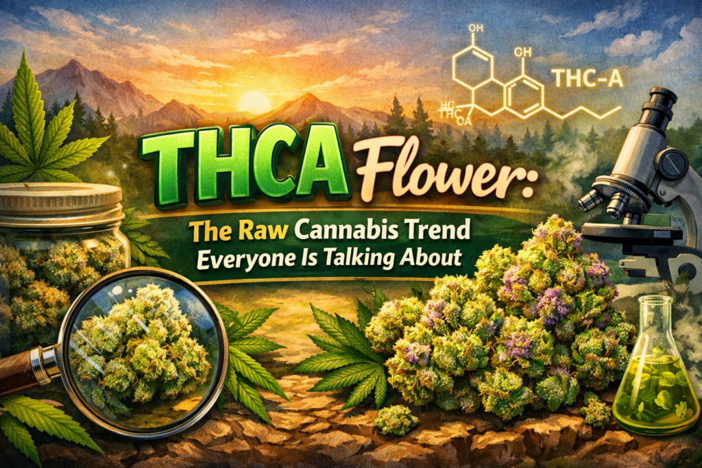 THCA Flower: The Raw Cannabis Trend Everyone Is Talking About