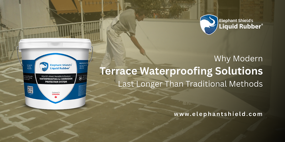 Why Modern Terrace Waterproofing Solutions Last Longer Than Traditional Methods