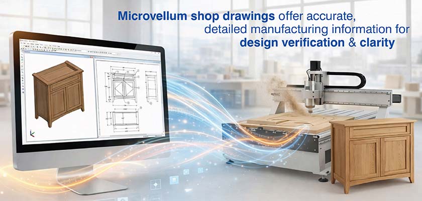 Microvellum Shop Drawings - Improve Design Accuracy and Speed
