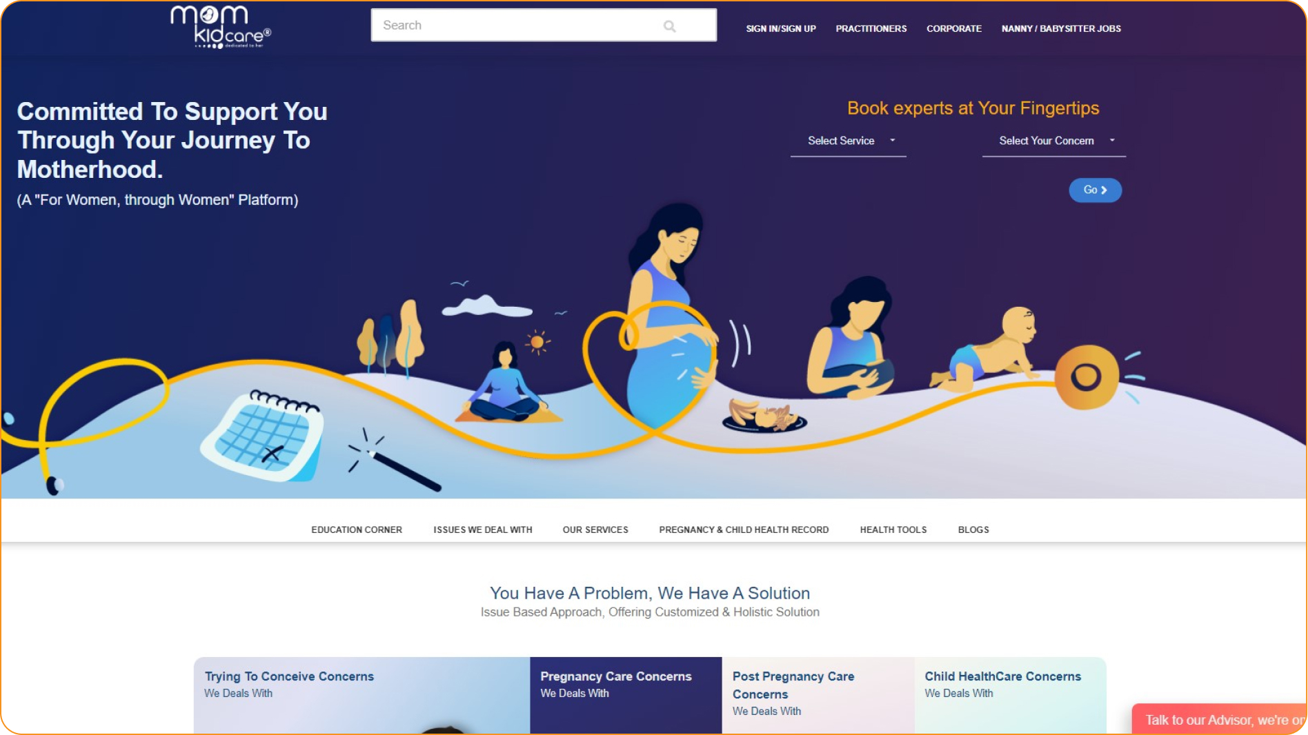 A Comprehensive Healthcare Platform for Mothers  Children