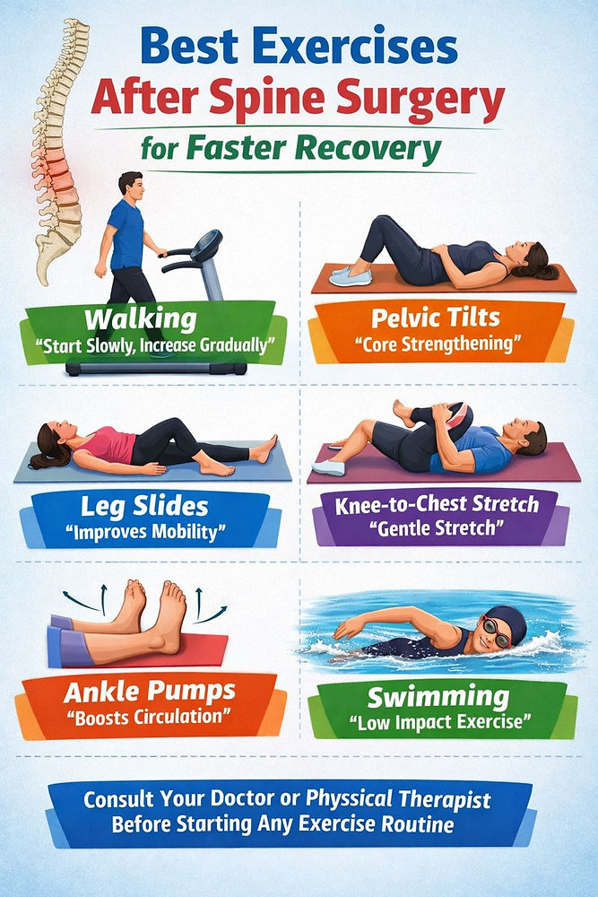 Best Exercises After Spine Surgery for Faster Recovery