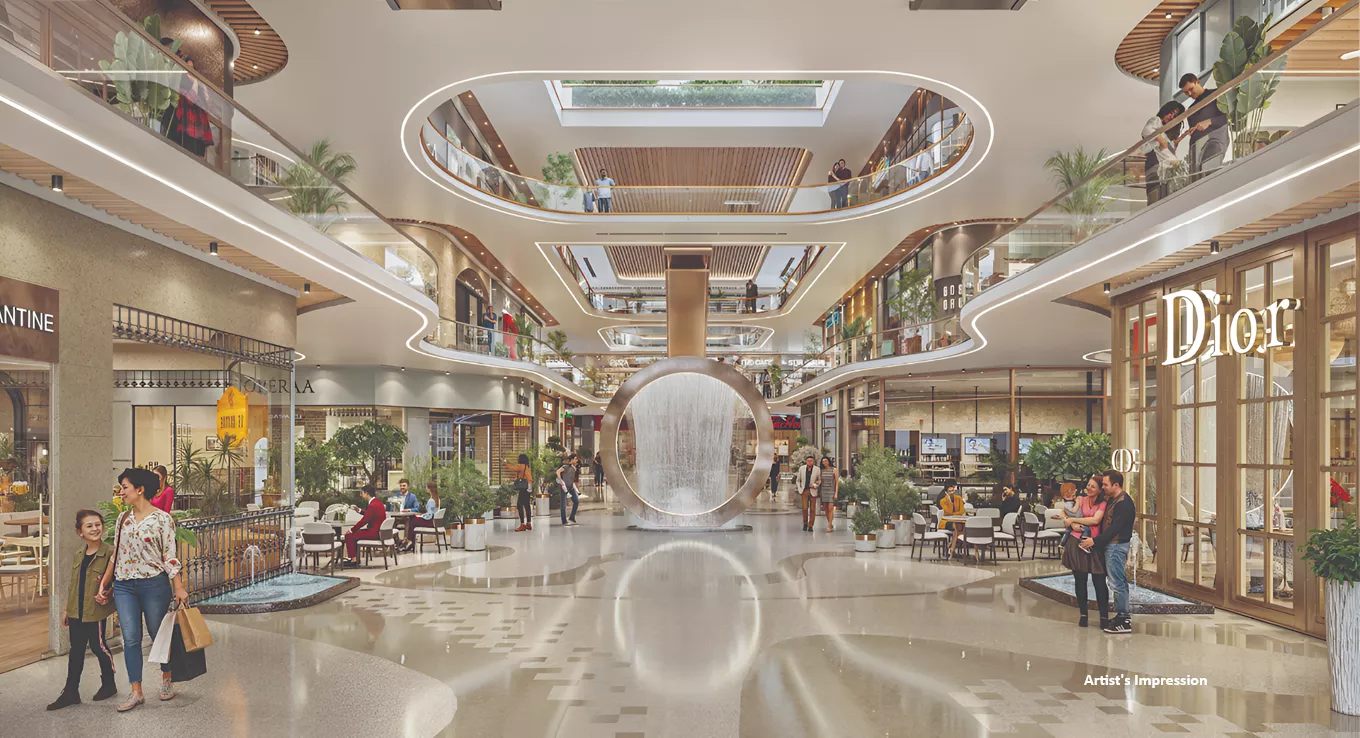 Smartworld Le Courtyard: A Commercial Platform for High-Visibility Retail