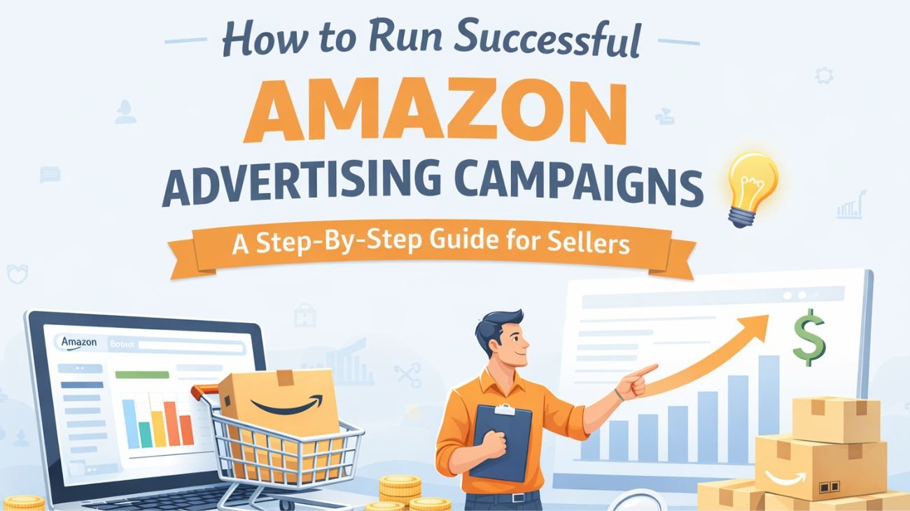 How to Run Amazon Ads: A Step-By-Step Guide for Sellers
